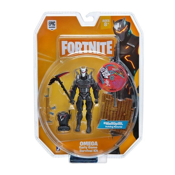Коллекционная фигурка Fortnite Survival Kit Omega, 10 см. FNT0016