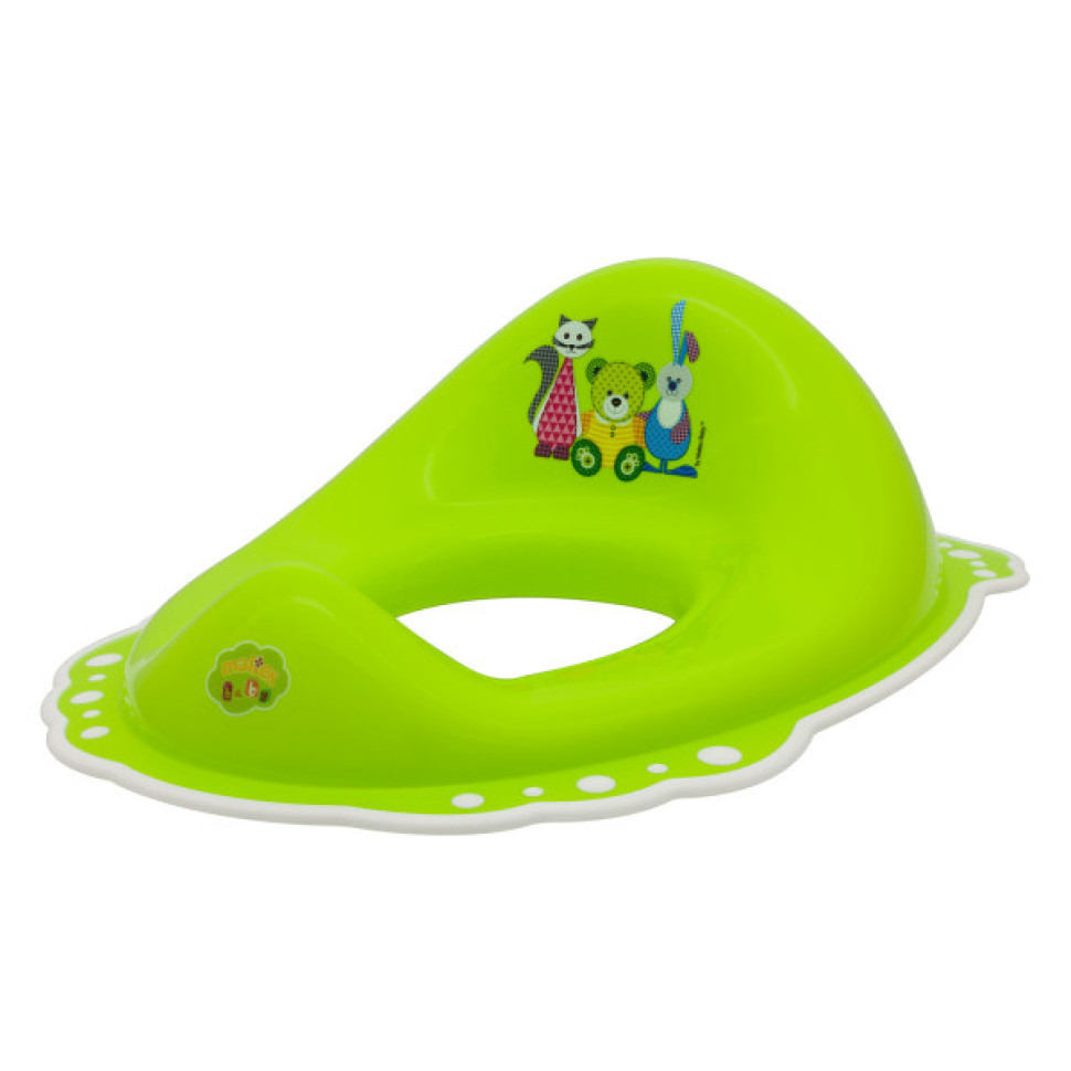 Накладка на унитаз Bear&Friends 2K Maltex 5337_50 green-white