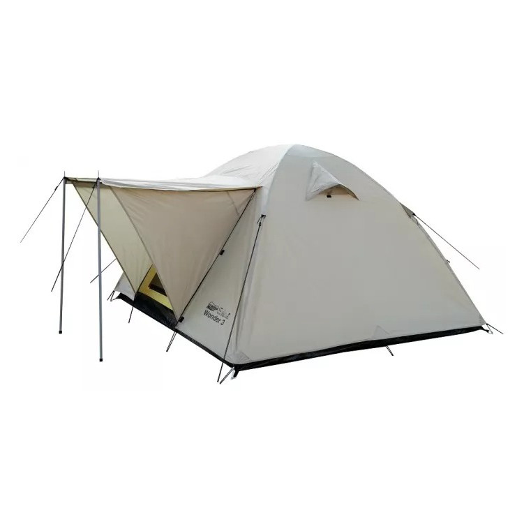 Туристическая палатка Wonder 2 Tramp Lite UTLT-005-sand песочная 2-местная
