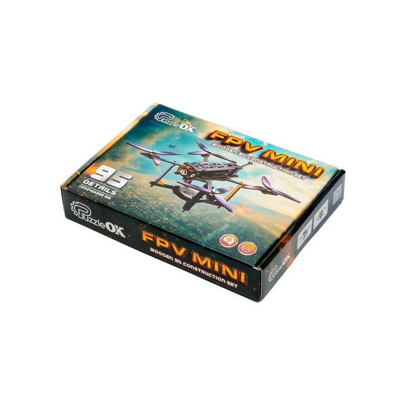 Дерев'яний 3D конструктор 