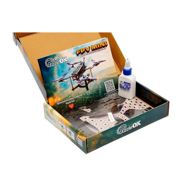 Дерев'яний 3D конструктор 