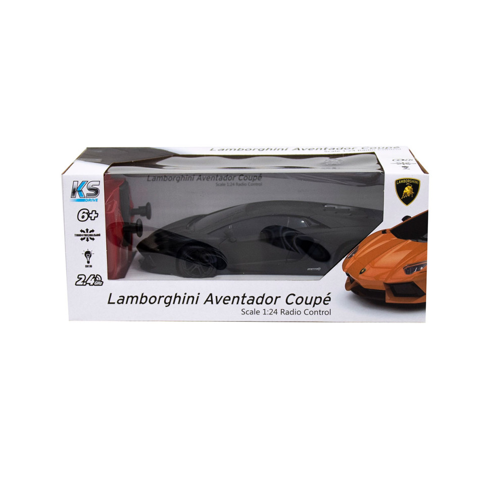 Автомобіль на радіокеруванні LAMBORGHINI AVENTADOR LP 700-4 KS DRIVE 124GLBB світяться фари