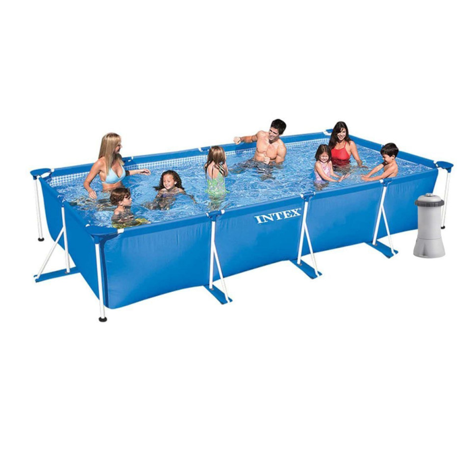 Каркасний басейн Intex 28274, 450х220х84 см, 7127 л