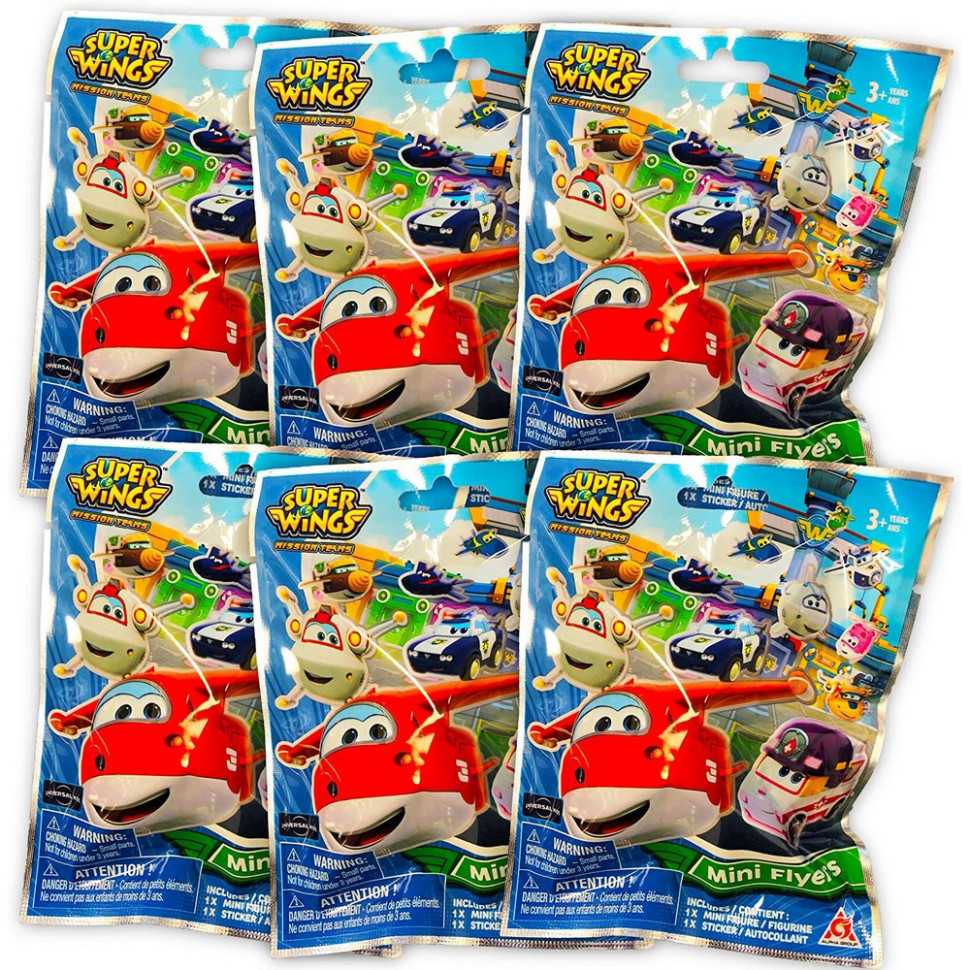 Ігрова фігурка-cюрприз Mini Flyers Season 3 Super Wings US730900