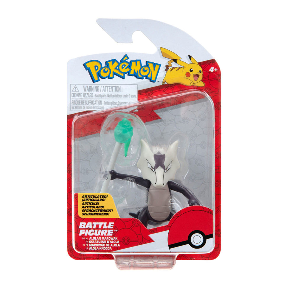 Ігрова фігурка Алола Маровак Pokemon W16 PKW3016 з артикуляцією