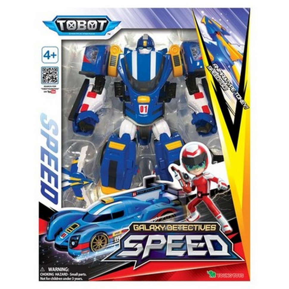 Игрушка-трансформер Детективы Галактики Спиди TOBOT 301085