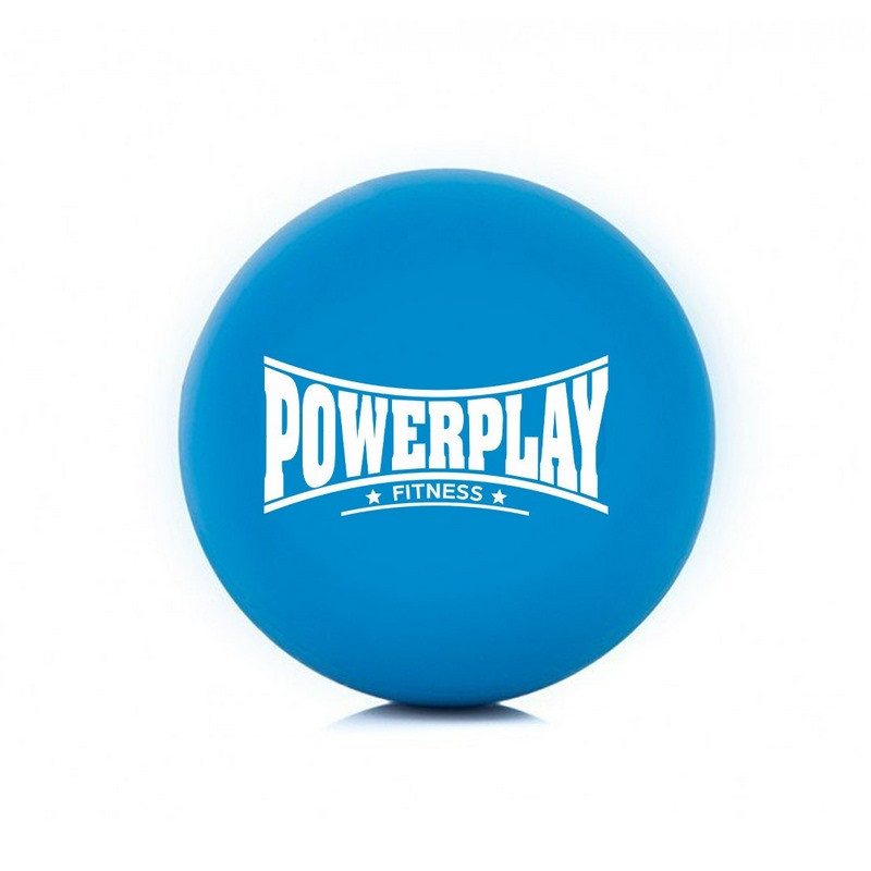 Масажний силіконовий м'яч PP-4354 Silicone Lacrosse Ball PowerPlay PP-4354_Blue
