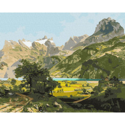 Картина по номерам "Волшебный пейзаж" ©ArtAlekhina Идейка KHO2875, 40х50 см