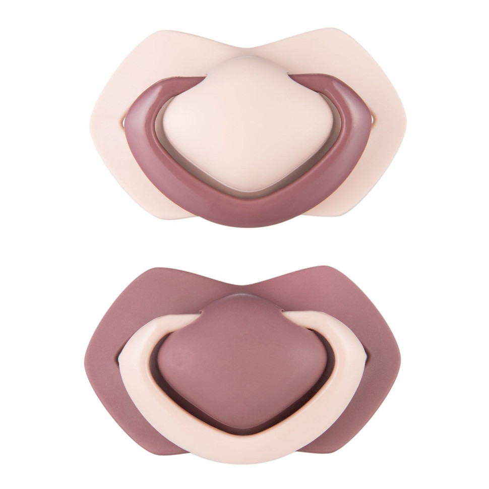 Пустышка силиконовая симметричная Pure Color Canpol babies 22/645_pin 6-18 месяцев