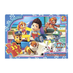 Пазл дитячий "Щенячий патруль" G-Toys PW0852, 35 елементів