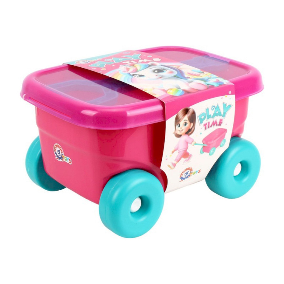 Детская тележка для супермаркета ТехноК 1386TXK