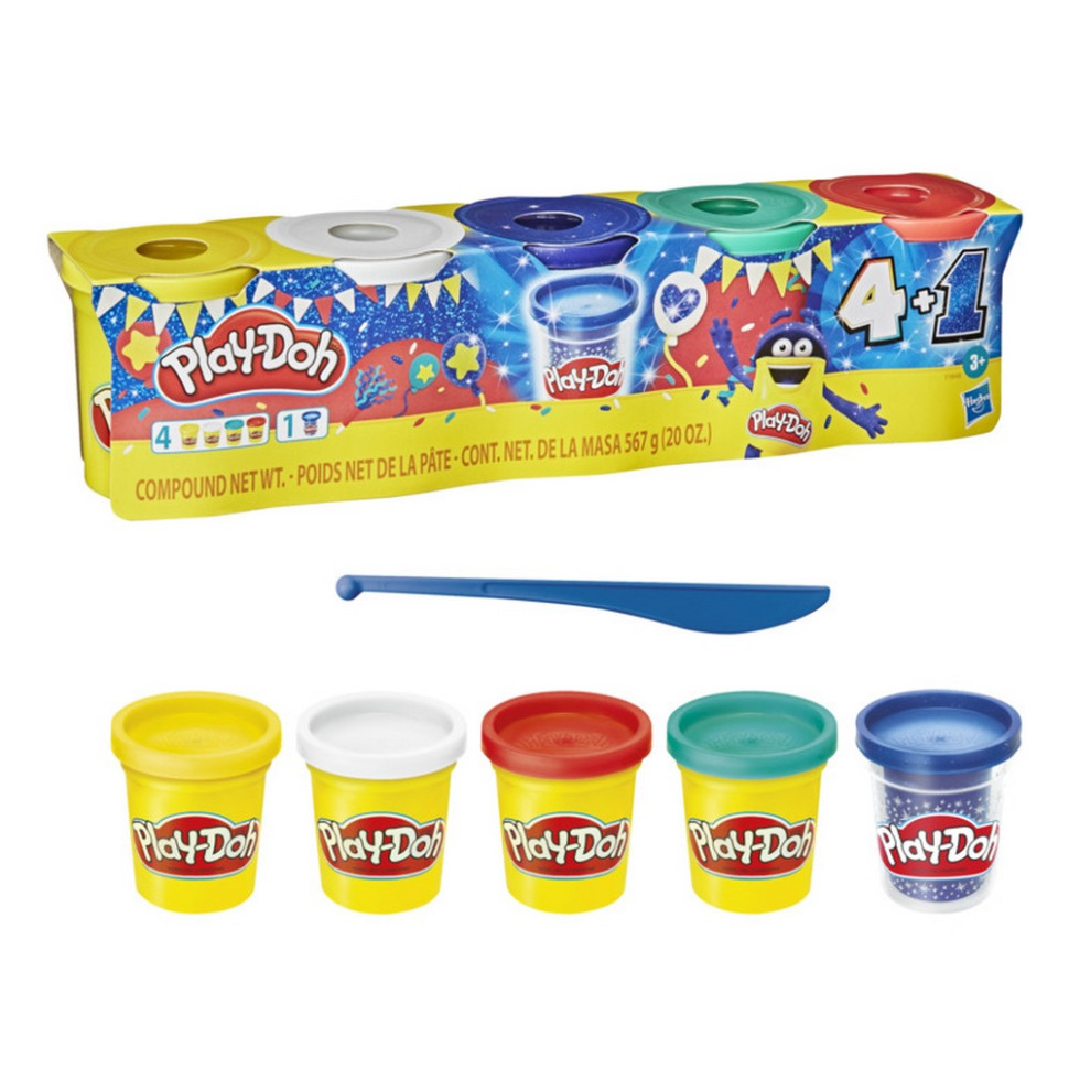 Набор для творчества с пластилином из 5 баночек Play-Doh F1848