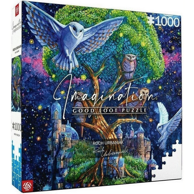 Пазл классический Imagination: Roch Urbaniak Owl Island / Wyspa Sow Puzzles GoodLoot 5908305243014, 1000 элементов