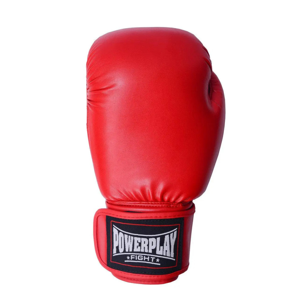 Боксерські рукавиці PowerPlay PP_3004_18oz_Red, Червоні 18 унцій
