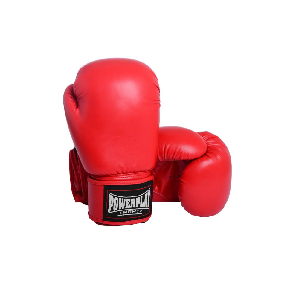 Боксерські рукавиці PowerPlay PP_3004_18oz_Red, Червоні 18 унцій