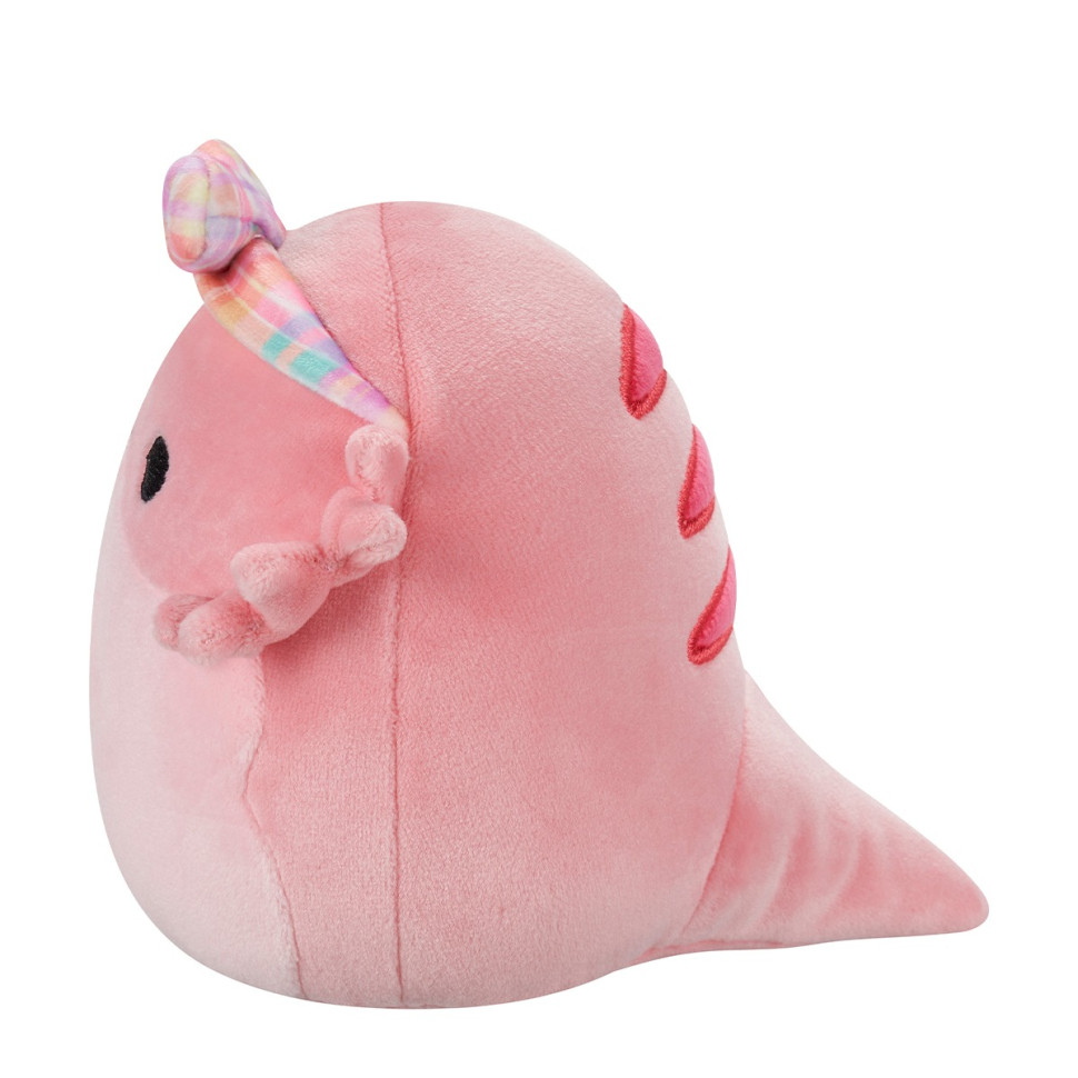 Дитяча м'яка іграшка Кораловий Дракон Squishmallows SQER01216, 19 см