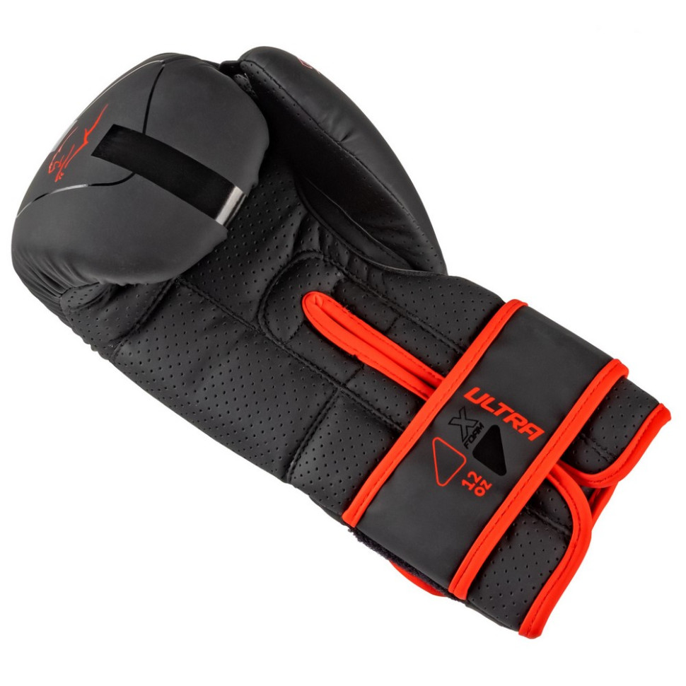 Боксерські рукавиці 3024 Ultra Mat PowerPlay PP_3024_8oz_Bl/Red, розмір 8 унцій