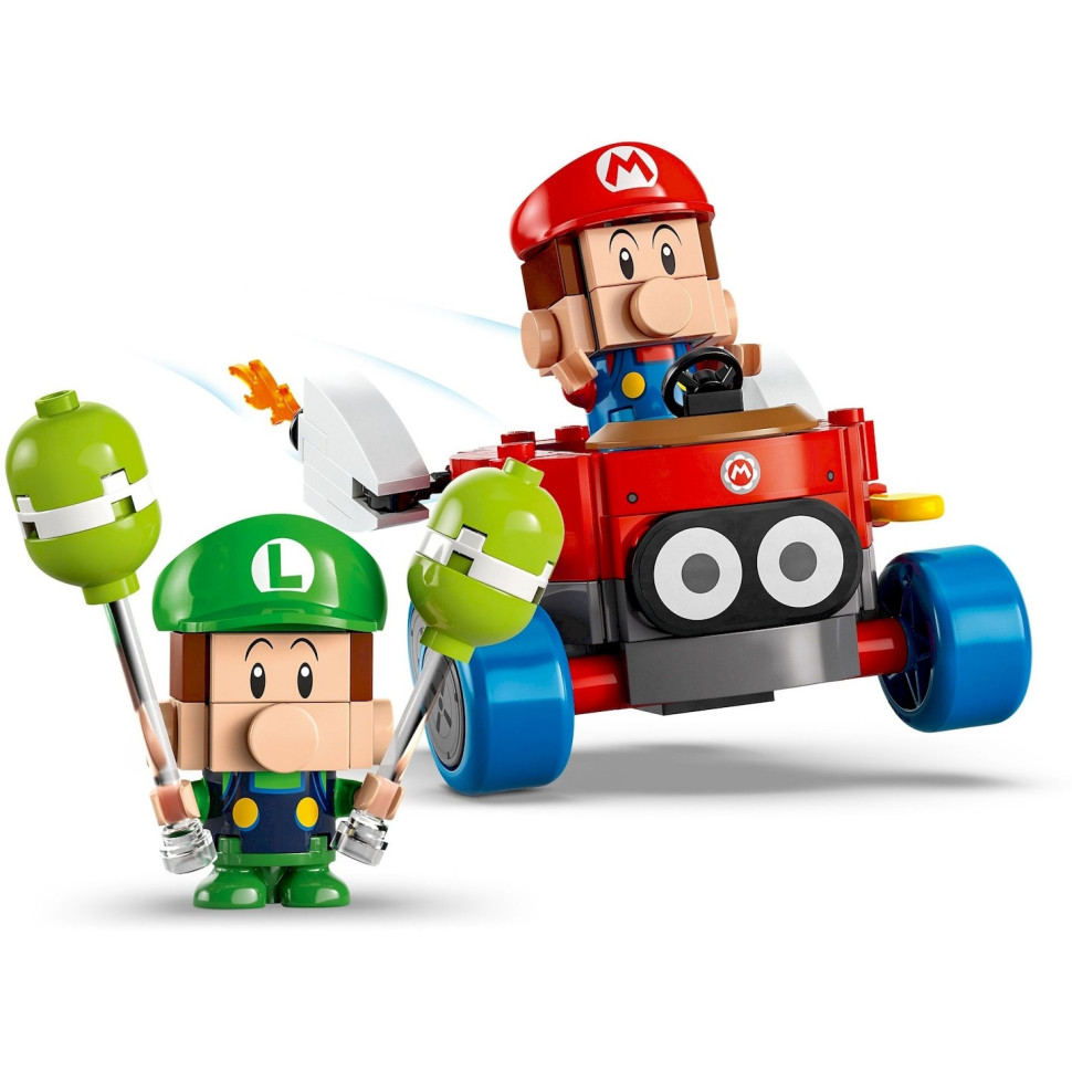 Конструктор LEGO Super Mario Mario Kart – Baby Mario vs. Baby Luigi 72034, 321 деталь 