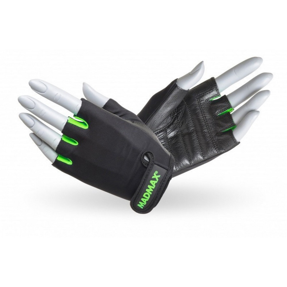 Перчатки для фитнеса MadMax MFG-251-Green_S, S