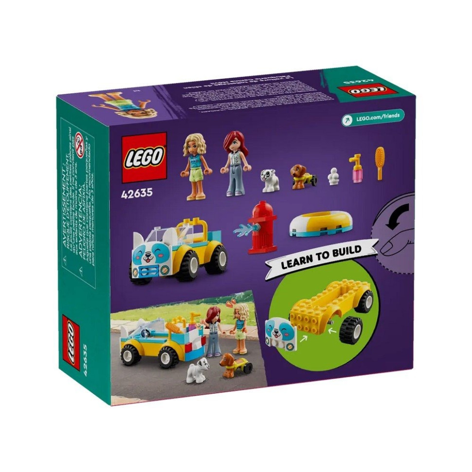 Конструктор «Авто собачьего парикмахера» LEGO 42635, 60 деталей