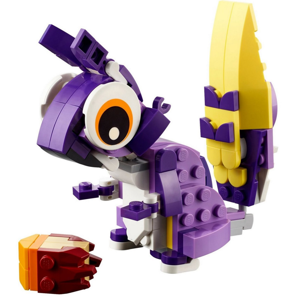 Конструктор LEGO Creator Удивительные лесные обитатели 31125