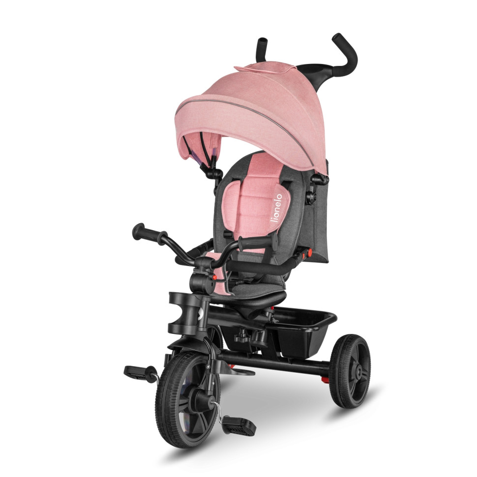 Триколісний велосипед дитячий HAARI Lionelo 21201457 BUBBLEGUM