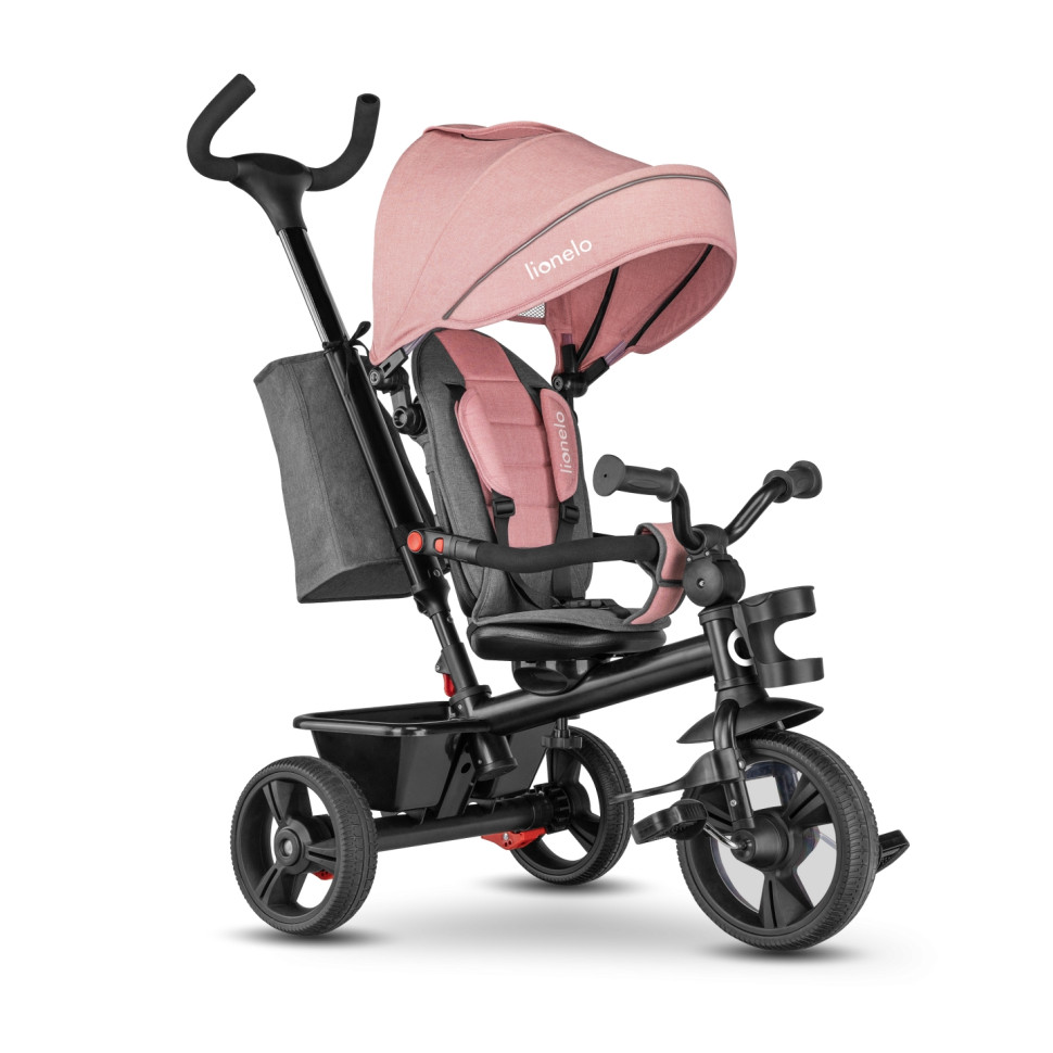 Триколісний велосипед дитячий HAARI Lionelo 21201457 BUBBLEGUM