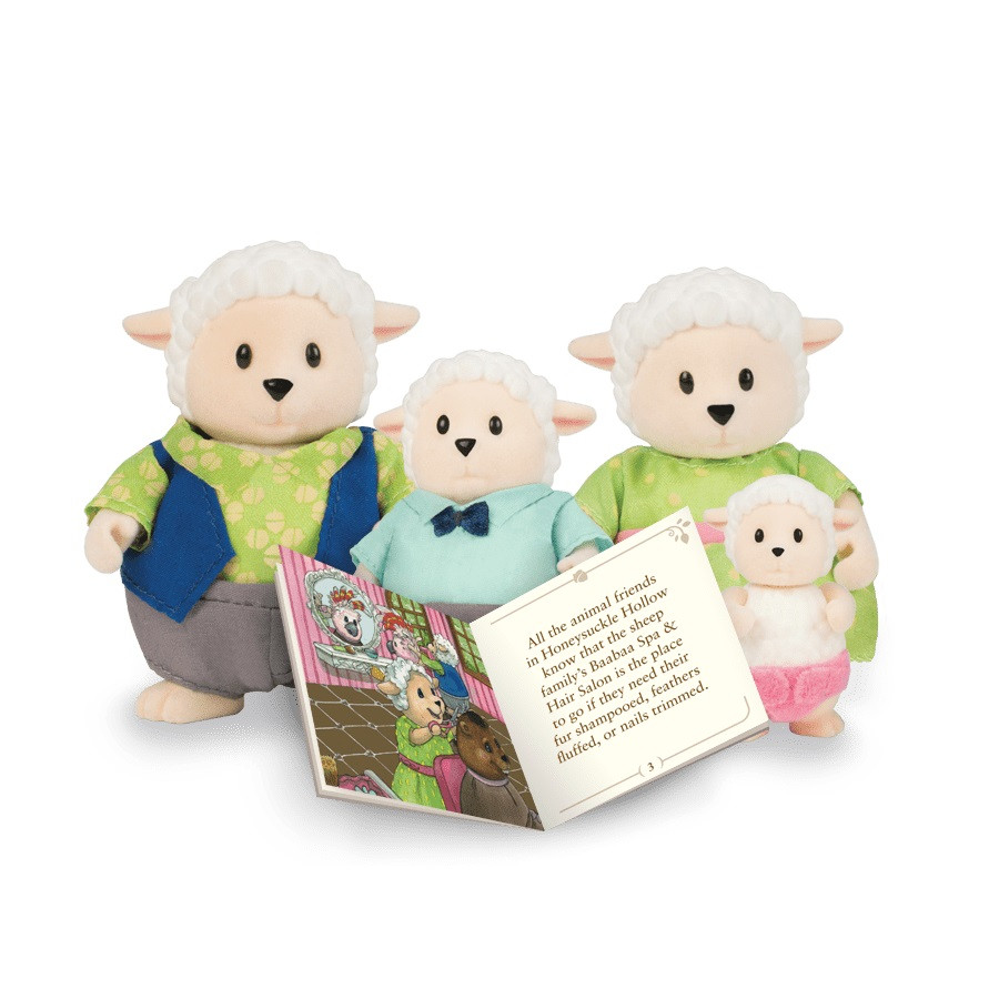 Набор фигурок Li'l Woodzeez Семья Овечек 6159Z