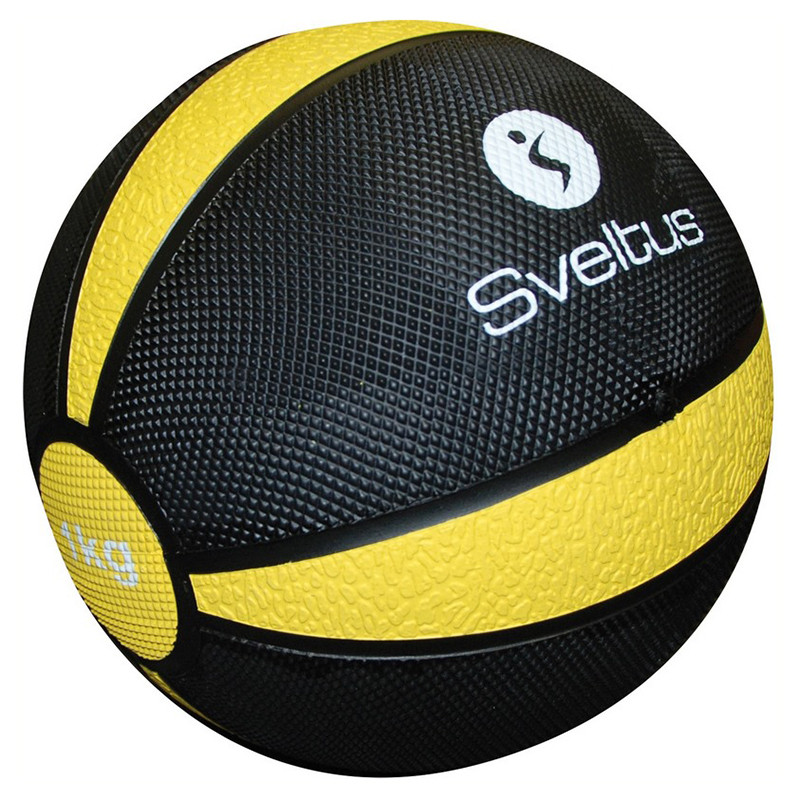Медбол (медичний м'яч) для кросфіту Medicine Ball Sveltus SLTS-0490-0, 1 кг