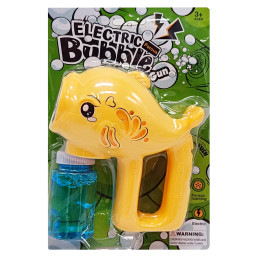 Детский генератор мыльных пузырей "Рыбка" Bambi F2288(Yellow) 60 мл