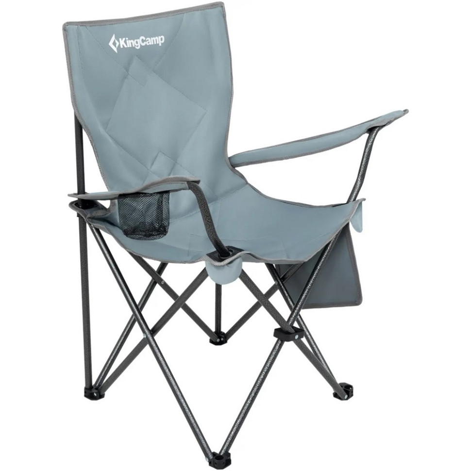 Крісло туристичне Lotus KingCamp KC2216_GREY, до 120 кг