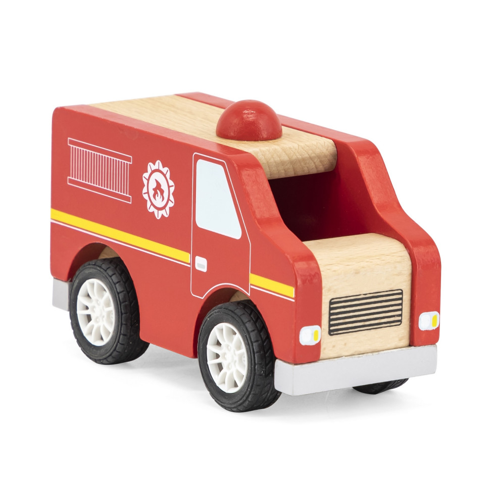 Игрушечная машинка Пожарная Viga Toys 44512 деревянная