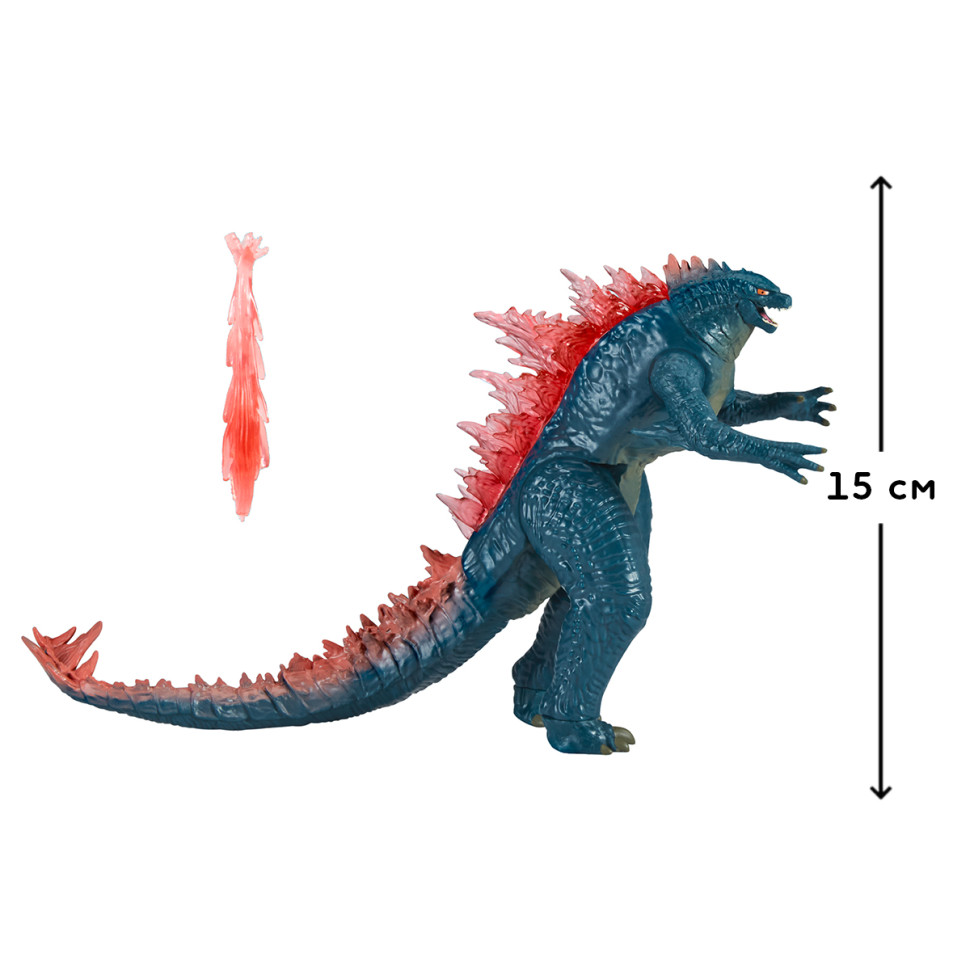 Фігурка Годзілла після еволюції з променем Godzilla vs. Kong 35202, 15 см