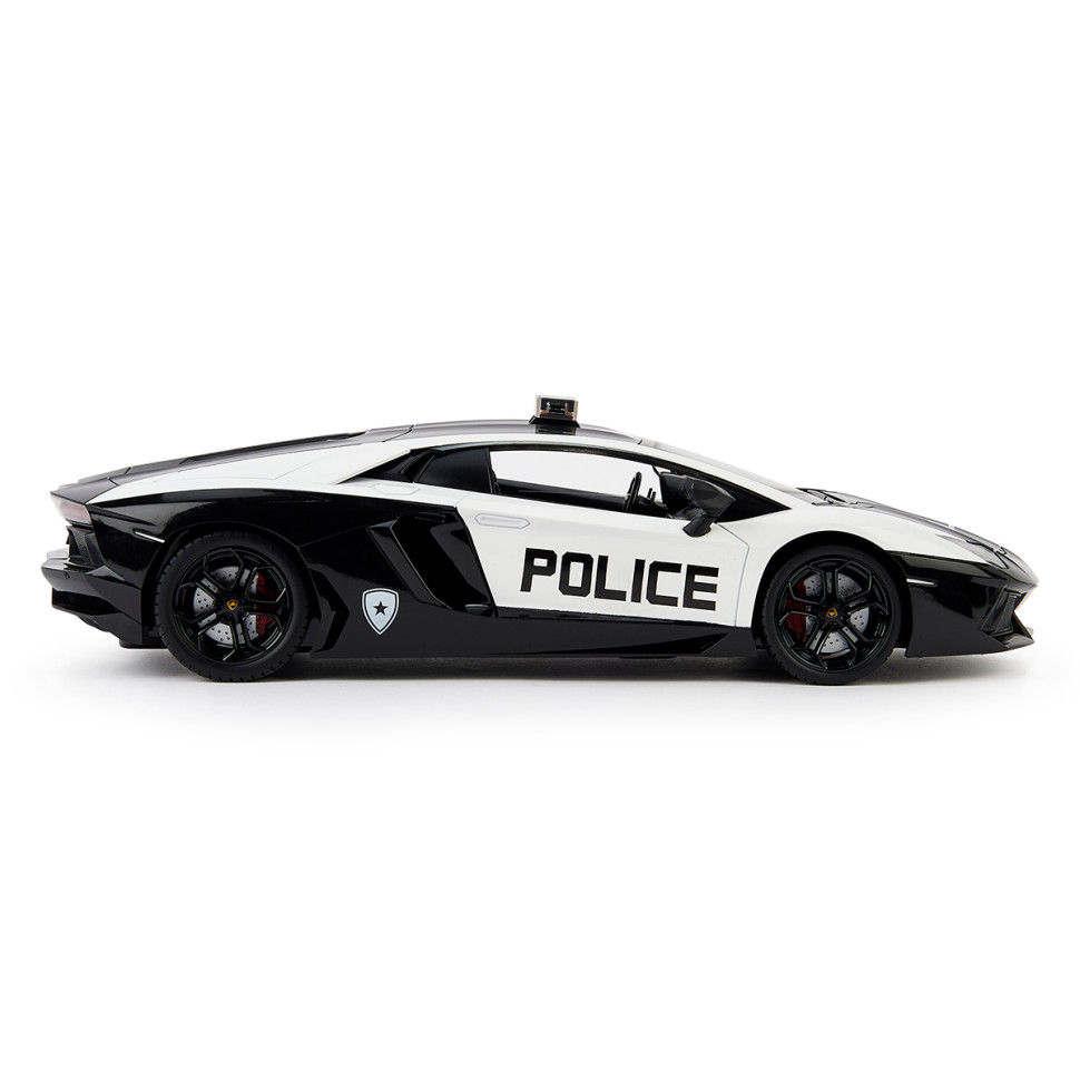 Автомобіль на радіокеруванні LAMBORGHINI AVENTADOR POLICE KS DRIVE 114GLPCWB з мигалками