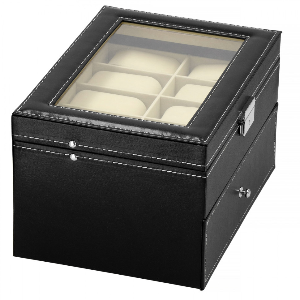 Скринька-органайзер для зберігання годинників Springos HA1059 28x20x16.5 см