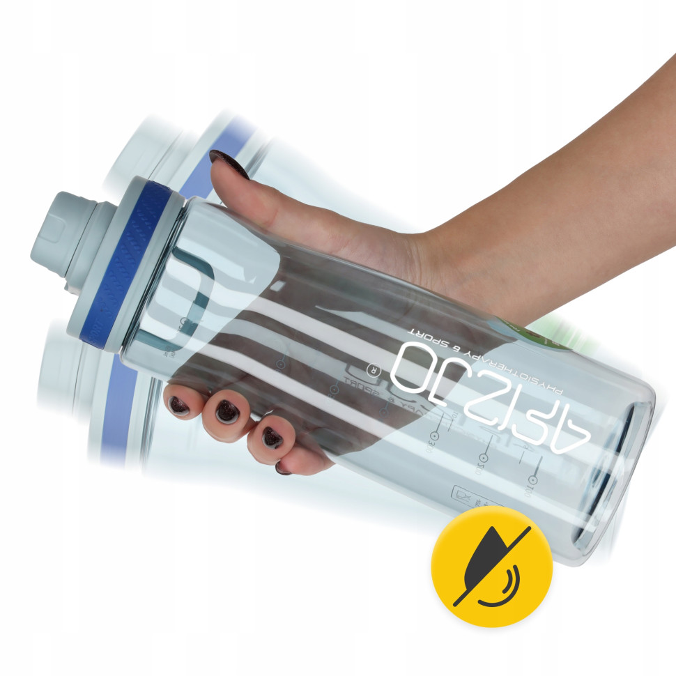 Пляшка для води спортивна 4FIZJO P-5905973403795, 850 мл, синій