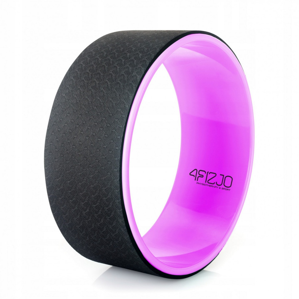 Колесо для йоги и фитнеса Dharma 4FIZJO 4FJ1455 Pink
