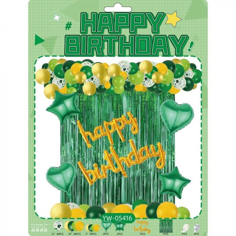 Набір повітряних куль для створення фотозони-арки Bambi YW-05416, 58 штук