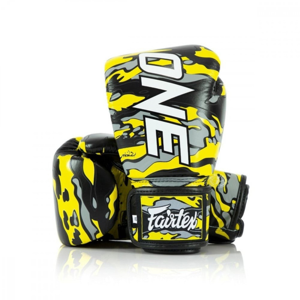 Боксерские перчатки BGV-ONE X STBG Fairtex BGV-ONE_X_STBG_10oz 10 унций (бинты в комплекте)