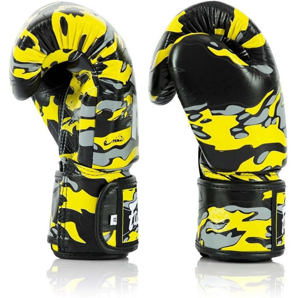 Боксерские перчатки BGV-ONE X STBG Fairtex BGV-ONE_X_STBG_10oz 10 унций (бинты в комплекте)