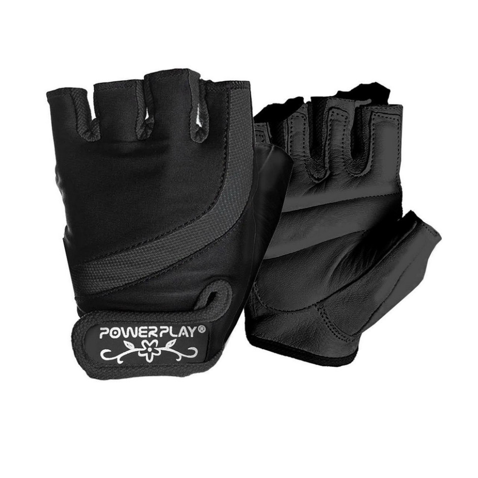 Перчатки для фитнеса PowerPlay PP_2311_S_Black, Черные, S
