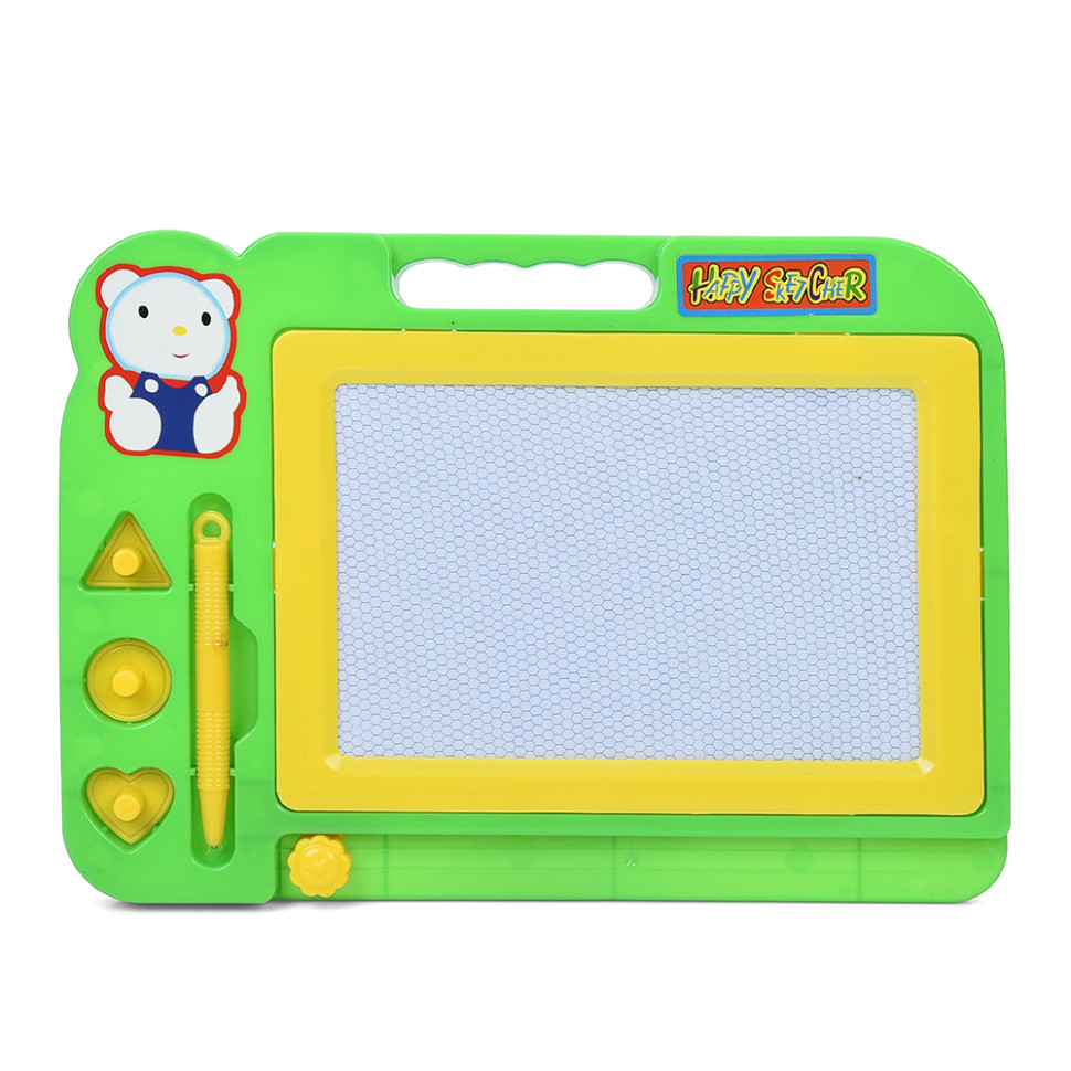 Дитяча дошка для малювання Bambi 200H(Green) 3 печатки, ручка-стилус