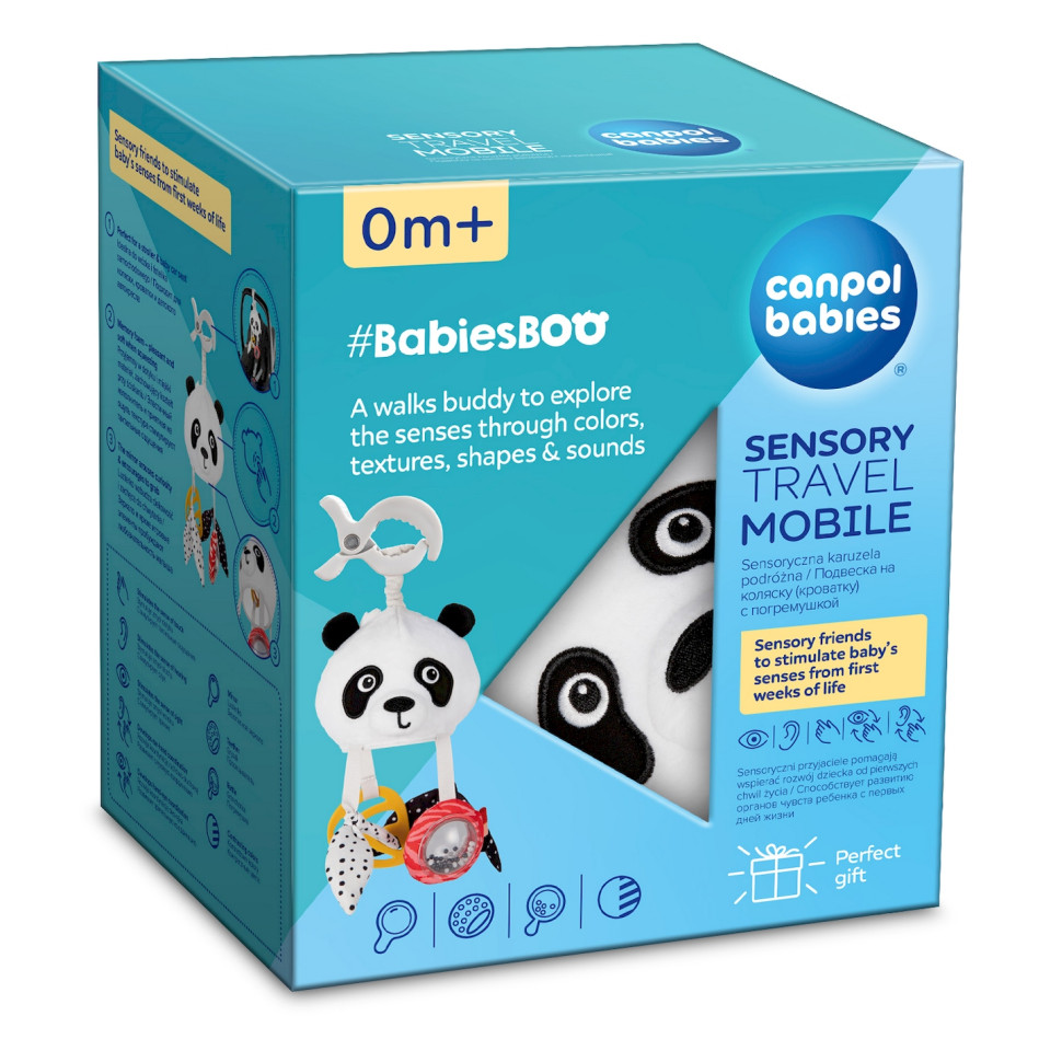 Дитяча Карусель для подорожей Canpol babies 68/091 із дзеркальцем