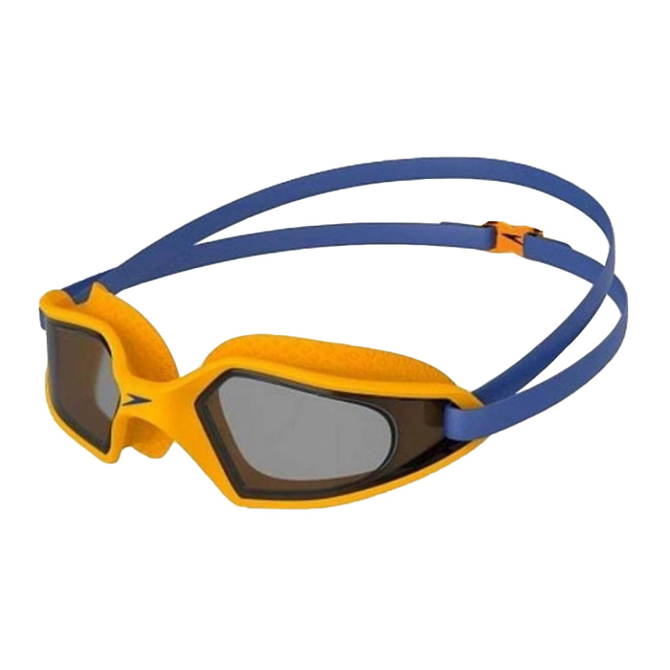Очки для плавания HYDROPULSE GOG JU Speedo 8-12270D659 синий, оранжевый, OSFM