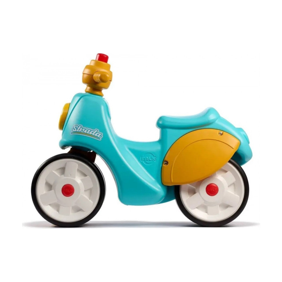 Скутер-каталка Strada Falk 800S желто-голубой