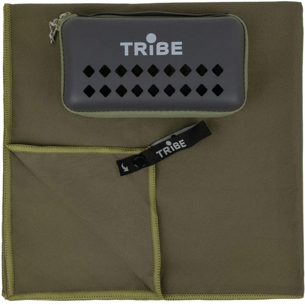 Полотенце из микрофибры Pocket Towel Tribe T-LC-0001-S-army-green 40х80 см