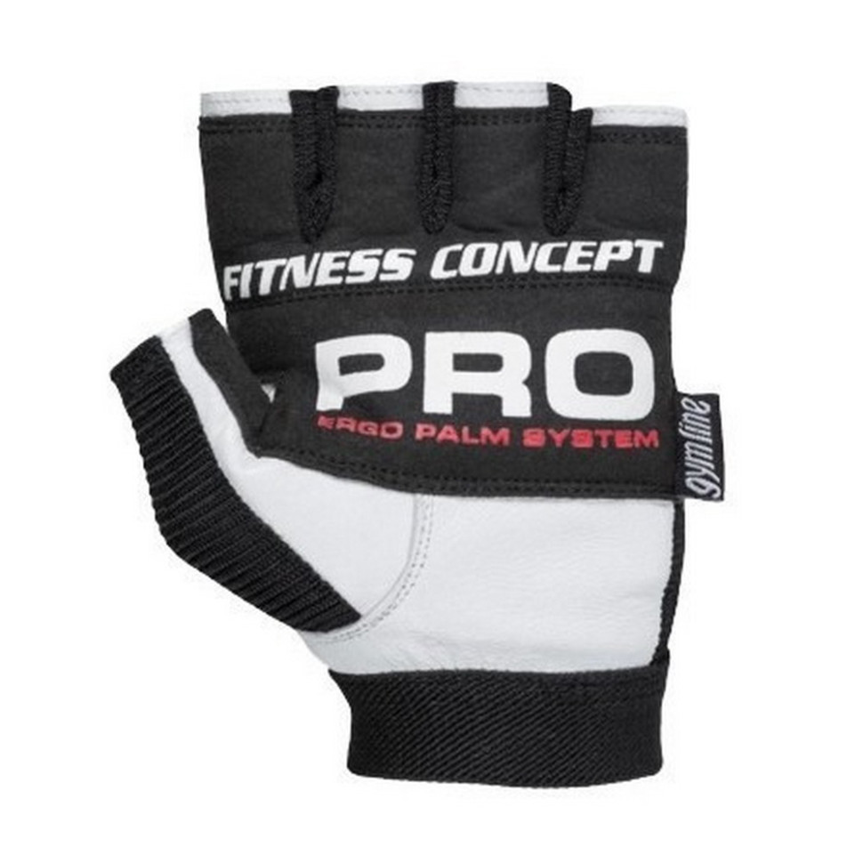 Рукавички для фітнесу Fitness Power System PS-2300_S_Black-White, S 18 см