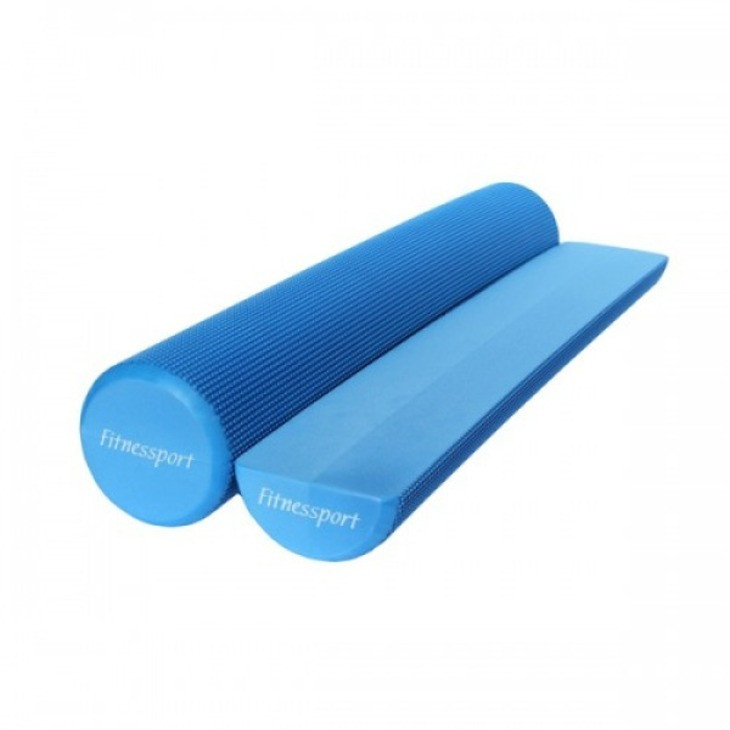 Цилиндр для йоги FT-YGM-005 Fitnessport 10191FS, синий