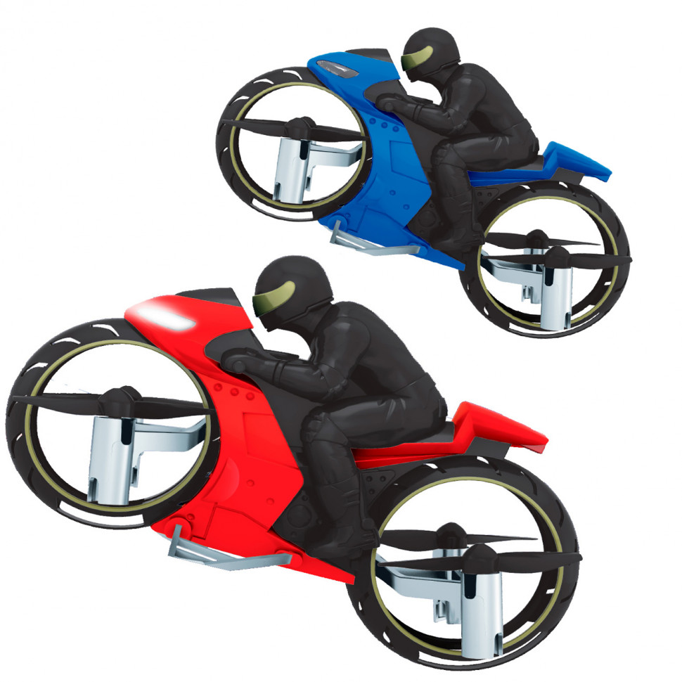 Летающий квадрокоптер-мотоцикл на радиоуправлении ZIPP Toys RH818
