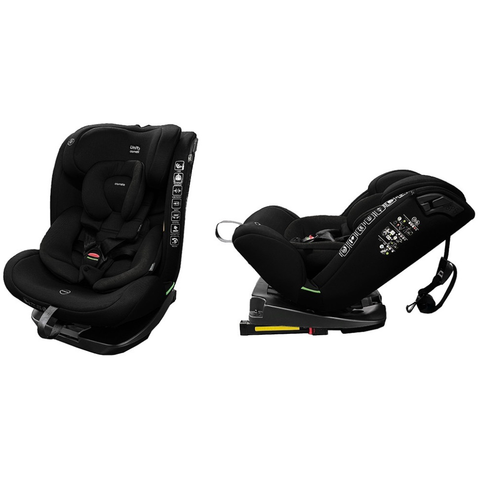 Автокрісло Unity CRL-17010 Carrello CRL-17010 Totality Black, i-Size 40-150 см 